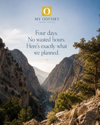 Instagram post from myodysseytravel. This post is in position 1.
